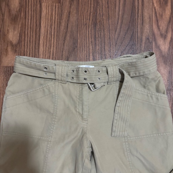 Isaac Mizrahi * Tan Cargo / Khaki Color Woman Pants * Size 6/30 - Picture 5 of 7